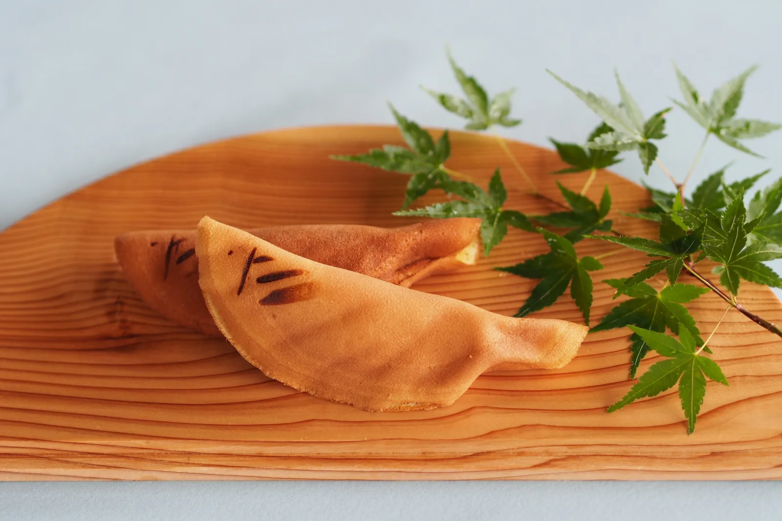Sweetfish-shaped wagashi